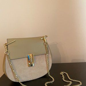 M.I.L.A. suede and leather bag